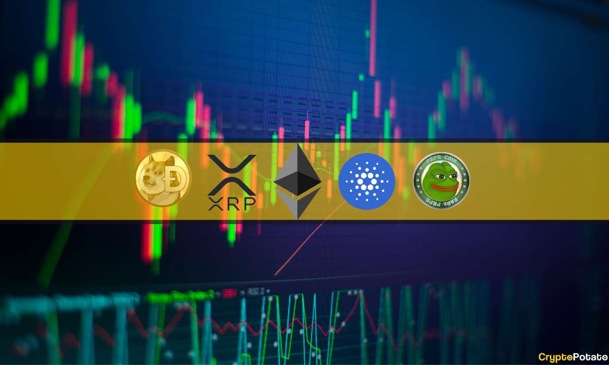 Diese Woche werfen wir einen genaueren Blick auf Ethereum, RippleCardano, Pepe und Dogecoin. Ethereum (ETH) Da der Markt rote Zahlen schrieb, ist Ethereum diese Woche um 7,4 % gefallen. Dabei hat sich das Schlüsselniveau bei 1.800 US-Dollar in einen Widerstand verwandelt. Dies verdeutlicht eine große Veränderung in der Struktur und gibt den Bären die Kontrolle über die Preisbewegung. Die Dynamik ist bärisch geworden und ein Test der wichtigen Unterstützung bei 1.660 US-Dollar erscheint in der kommenden Woche wahrscheinlich. Dies wird umso mehr der Fall sein, wenn Bitcoin seine Korrektur fortsetzt. Mit Blick auf die Zukunft könnte Ethereum seinen makroökonomischen Aufwärtstrend …