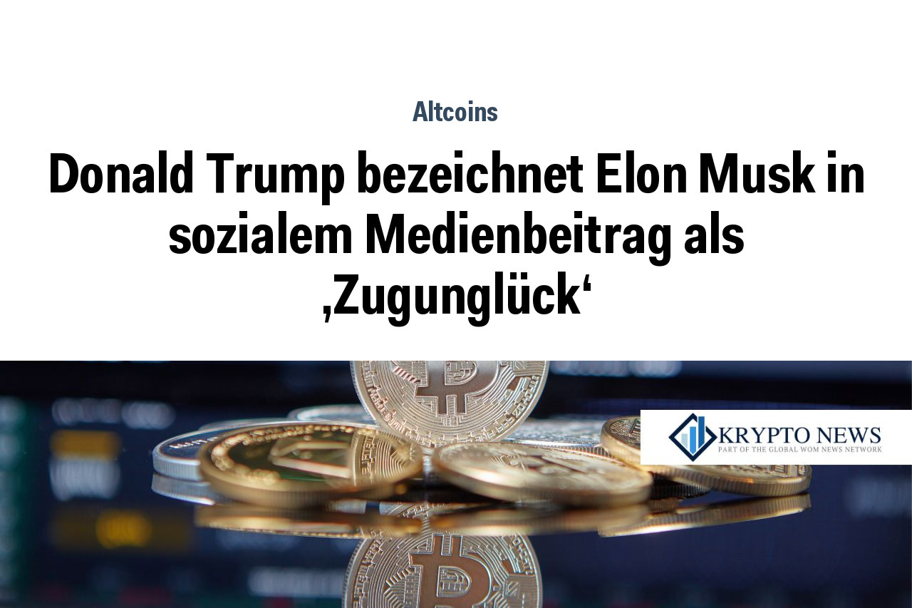 Donald Trump bezeichnet Elon Musk in sozialem Medienbeitrag als 'Zugunglück'